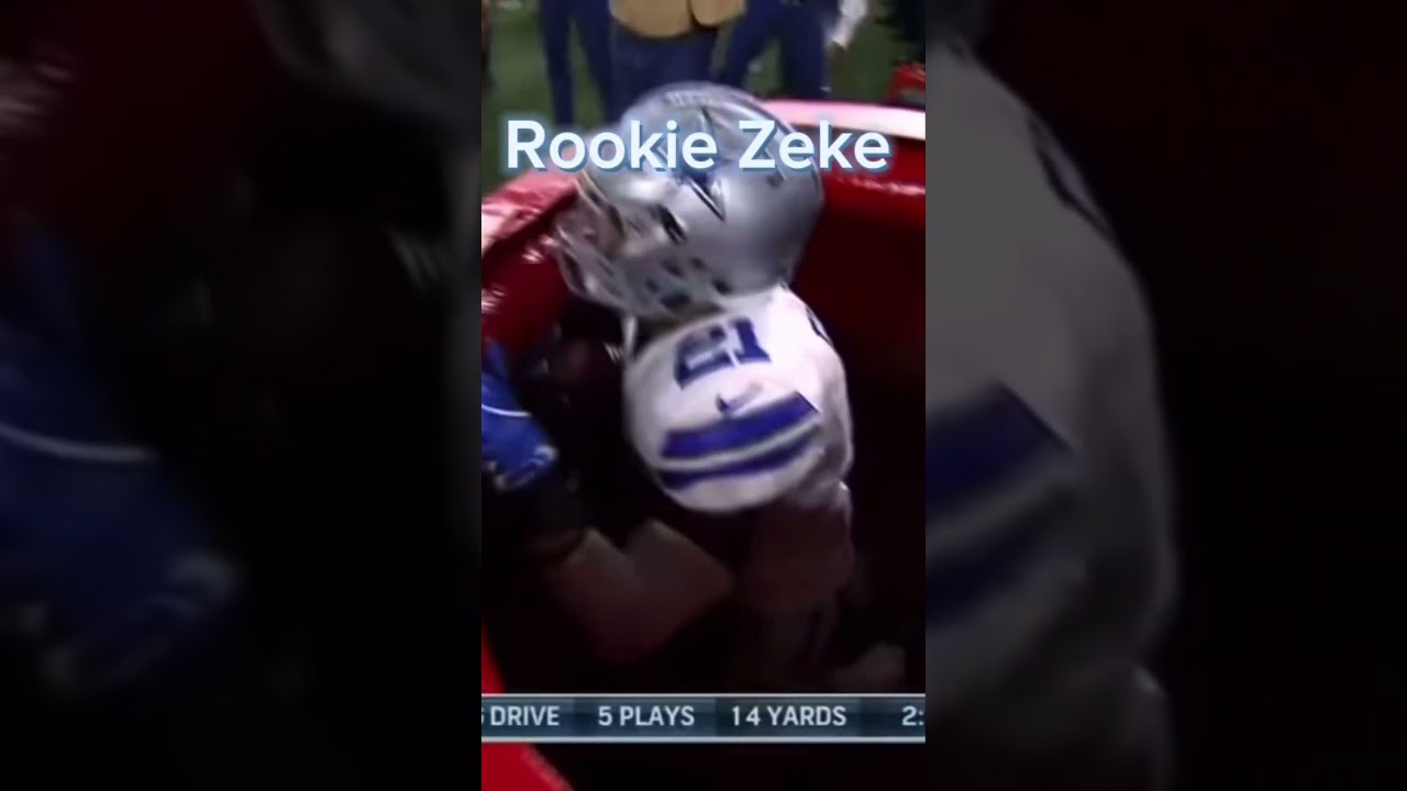 Rookie Zeke was on a whole other level