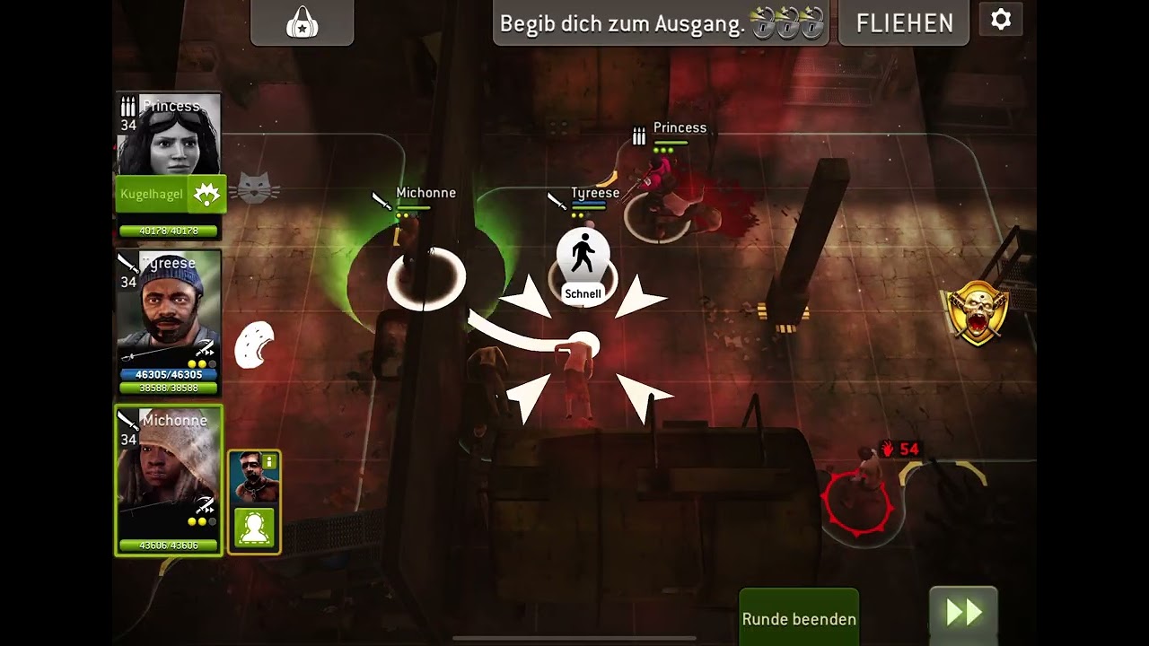 TWD NML Prison Cellar Rd. 62 - ⭐️-hero Princess, Tyreese, Michonne