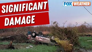 Significant Damage In Ohio After Severe Storms Roar Through Great Lakes