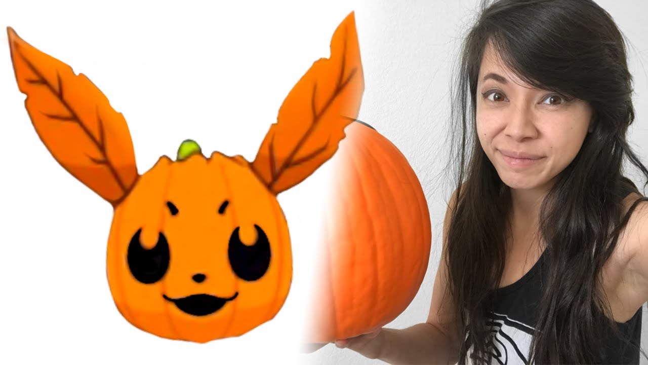 Carving a Pokemon Pumpkin LIVE - EEVEE - YouTube carving-a-pokemon-pumpkin-live-eevee-youtube