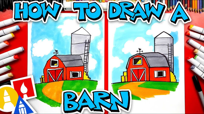 How To Draw A Fairy Mushroom House - YouTube