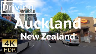 4K - Driving In the Morning Auckland , New Zealand