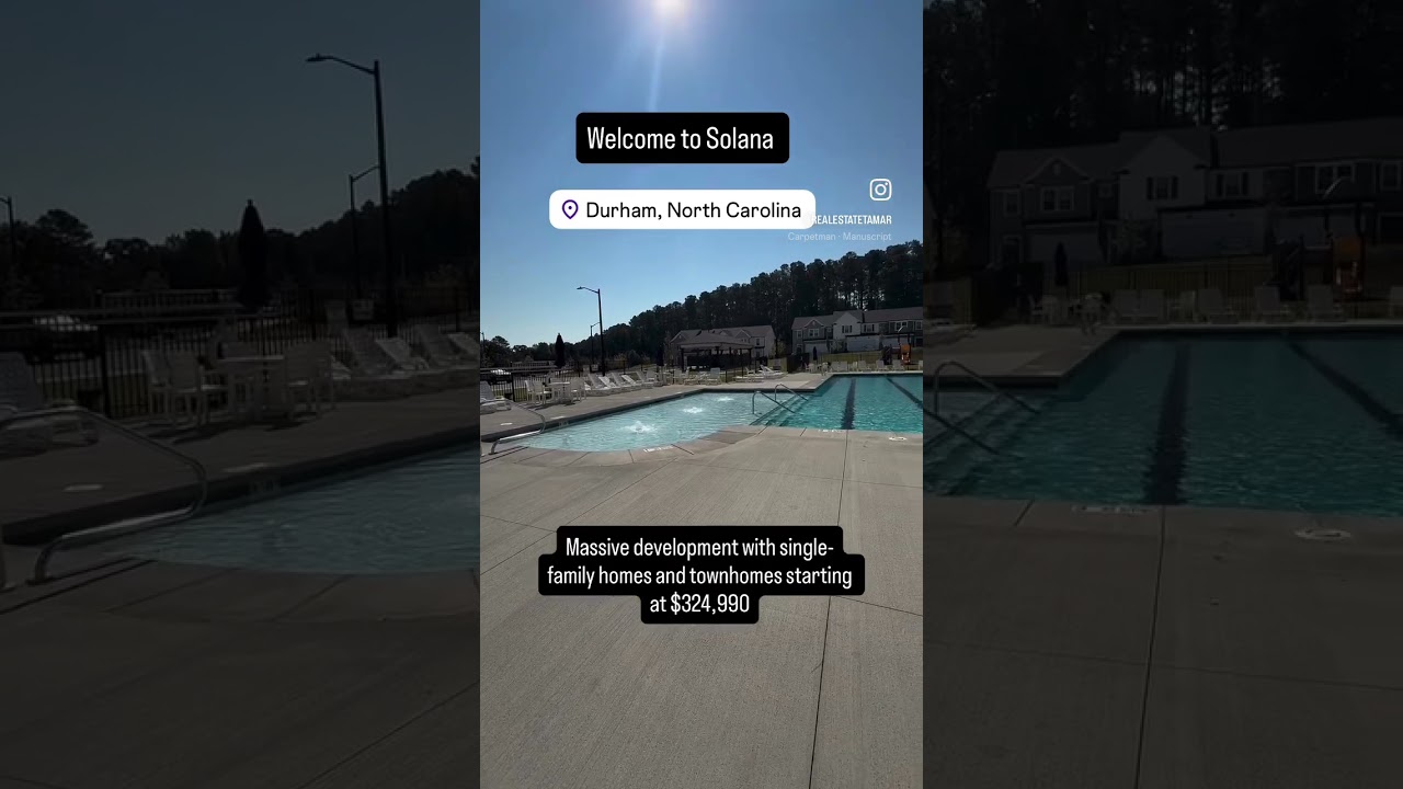 solana #durhamnc #newconstructionhomes #pultehomes - YouTube