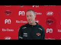 John Rillie Press Conference - 15 Oct 26