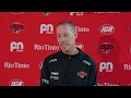 John Rillie Press Conference - 15 Oct 26