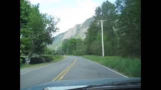Driving through Twin Peaks