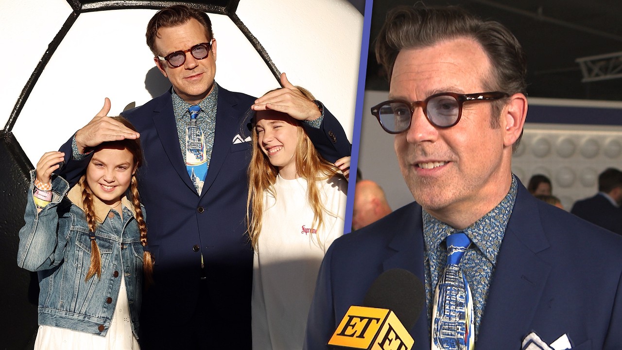 Jason Sudeikis Brings Rarely Seen Kids Otis and Daisy to TED LASSO Season 4 Premiere