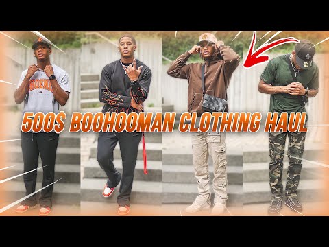 BoohooMAN Try On / Clothing Haul || 500$ Clothing Haul *part 3* ??
