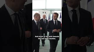 Keir Starmer joins President Biden, Chancellor Scholz, and President Macron in Berlin