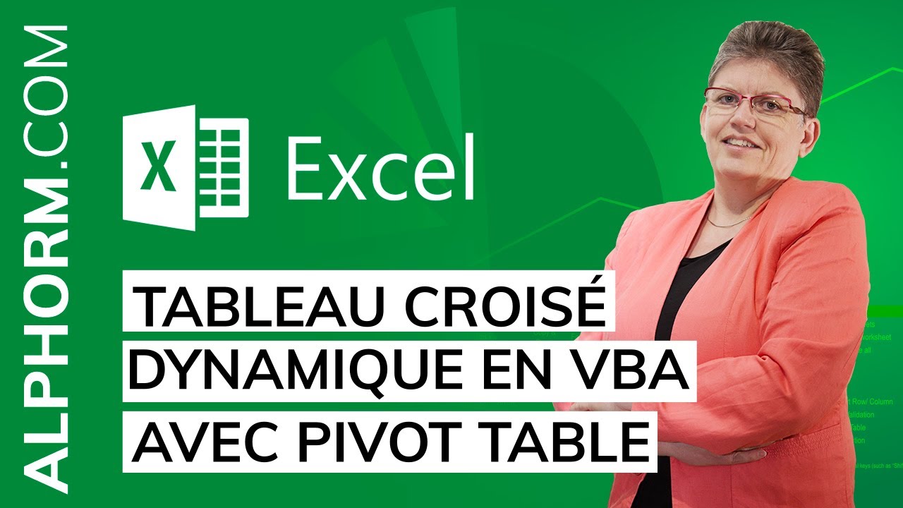 Tableau Croisé Dynamique Excel en VBA avec Pivot Table