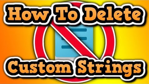 Why Everyone Needs To Delete Their Custom Strings + How To Do It (PokeMMO Guide)