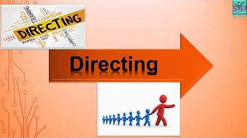 12th Commerce | OCM Chapter2 | Functions Of Management | Meaning and Definition Of Directing