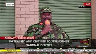 Umbutfo Eswatini Defence Force : 116 Soldiers Certified in Key Military Skills