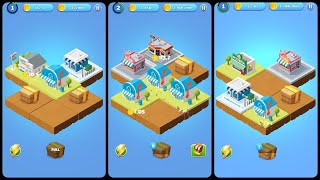 Merge House! Make a Town! Game (Gameplay Android) screenshot 1