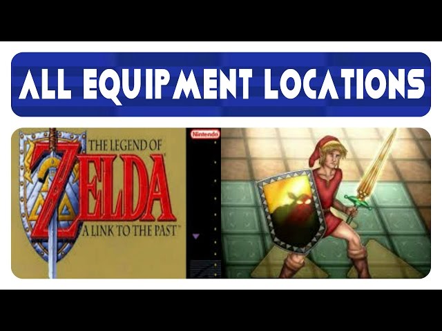 Zelda: A Link To The Past - All Equipment Upgrades (10) - Youtube