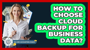 How To Choose Cloud Backup For Business Data?