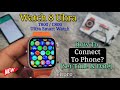 Smart Watch 8 Ultra How To Connect To Phone C800 T800 Link To Smartphone Fitpro 