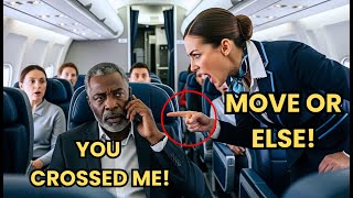 Black CEO Kicked Out of VIP Seat for White Passenger —Froze When He Fired Them All Instantly