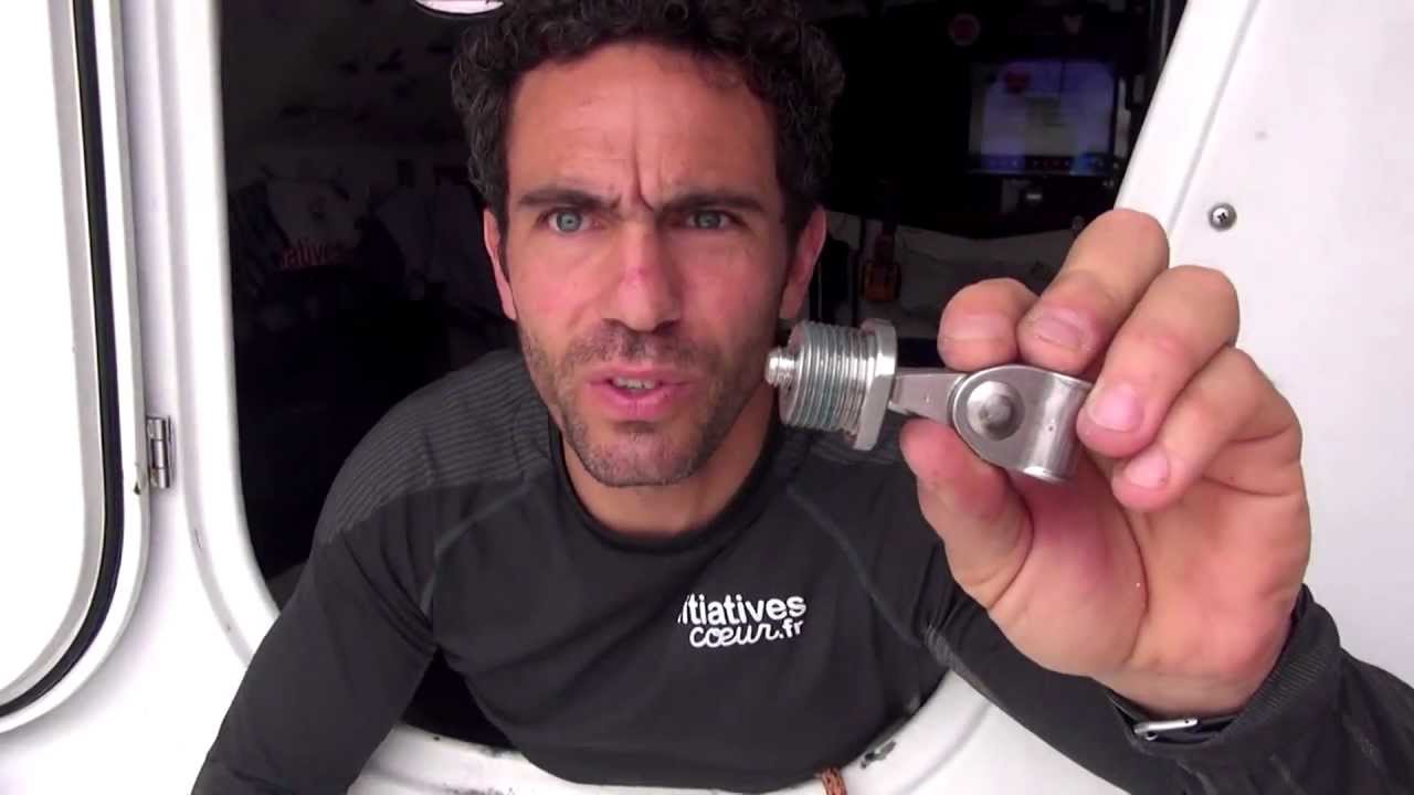 Les réparations façon MacGyver de Tanguy de Lamotte : 1ère étape - Vendée Globe 2012 2013