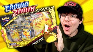 Crown Zenith PIKACHU VMAX Special Collection OPENING!