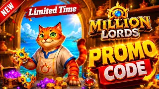 🆕 Million Lords Promo Code (2026) Million Lords World Conquest Gameplay & Biggner Guide! RPG screenshot 2