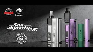 SAN DYNASTY PRO by Orca Vape & Gerobak Vapor