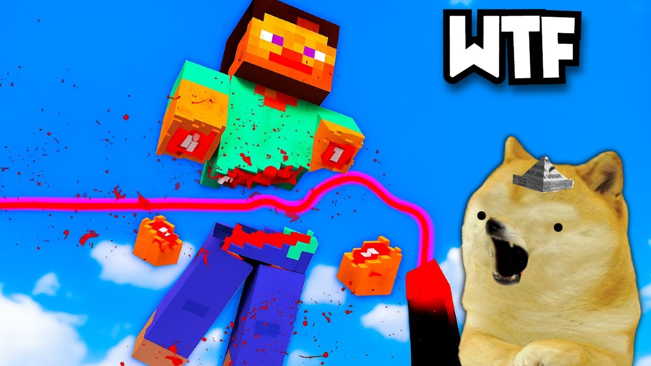 ¿STEVE SOBREVIVE  A TODO? - Juegos con cheems