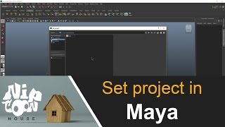 Set project in maya