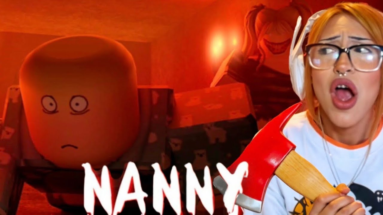 PLAYING NANNY AND OTHER ROBLOX GAMES FOR THE FIRST TIME