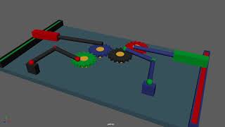 Moving Gears in Autodesk Maya