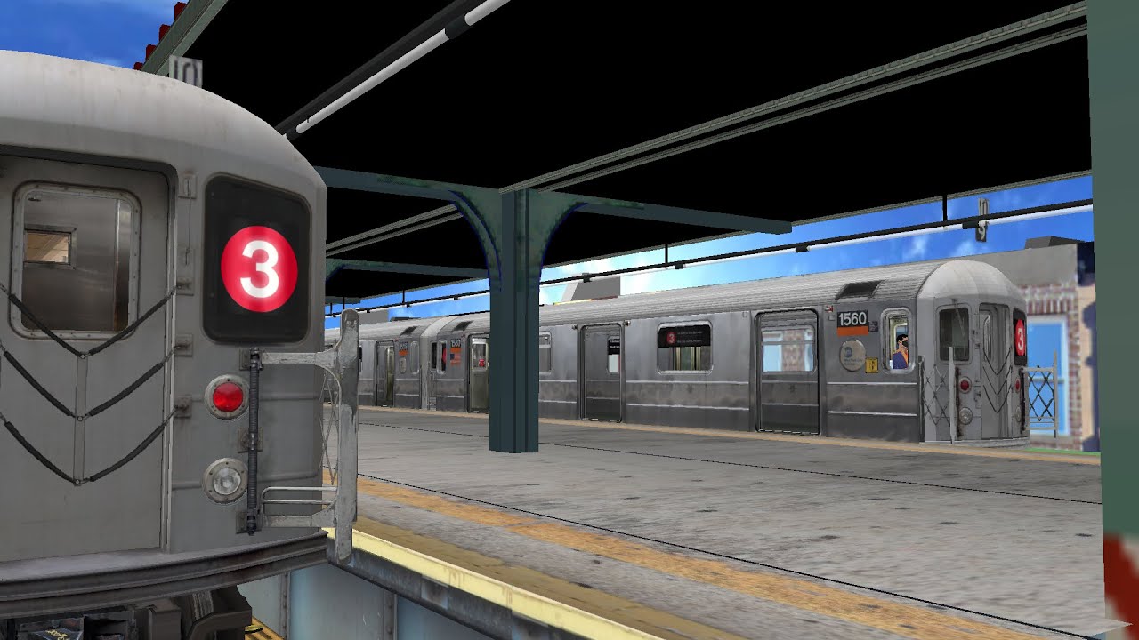OpenBVE: R62 (3) From Harlem - 148th Street to New Lots Av (with TFOs ...