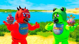 😱 Red Dino & Mikey Became a CHICA THE CHICKEN How to Play as CHICA THE CHICKEN in Roblox screenshot 1