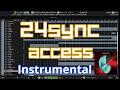 【DTM】24sync / access【Instrumental Cover】