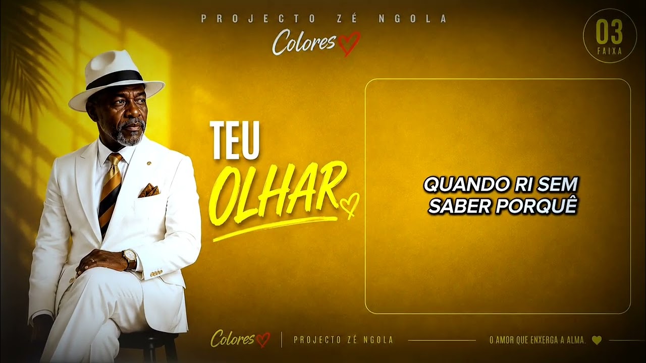 Zé Ngola - TEU OLHAR (Faixa 03 - Álbum Colores ♥) auf YouTube ansehen Zé Ngola - TEU OLHAR (Faixa 03 - Álbum Colores ♥) auf YouTube ansehen