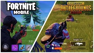 FORTNITE MOBILE Vs PUBG MOBILE - Ultimate Battle Royale Comparison