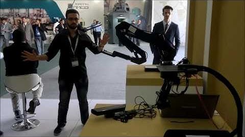 Robotic Arm Controlled By KINECT Sensor