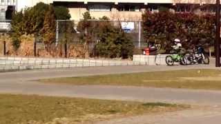 ほみちゃんの自転車。公園制覇。（20150118-4歳2ヶ月）