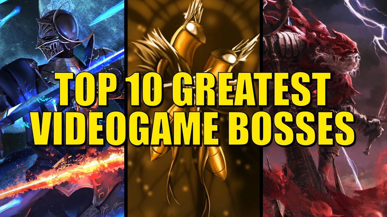 The TOP 10 GREATEST Videogame Bosses OF ALL TIME - YouTube
