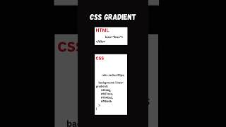 CSS Gradient #css #gradient