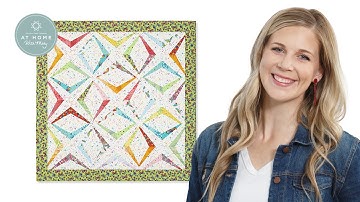 Make a "Horizon" Quilt with Misty Doan on At Home with Misty (Video Tutorial)