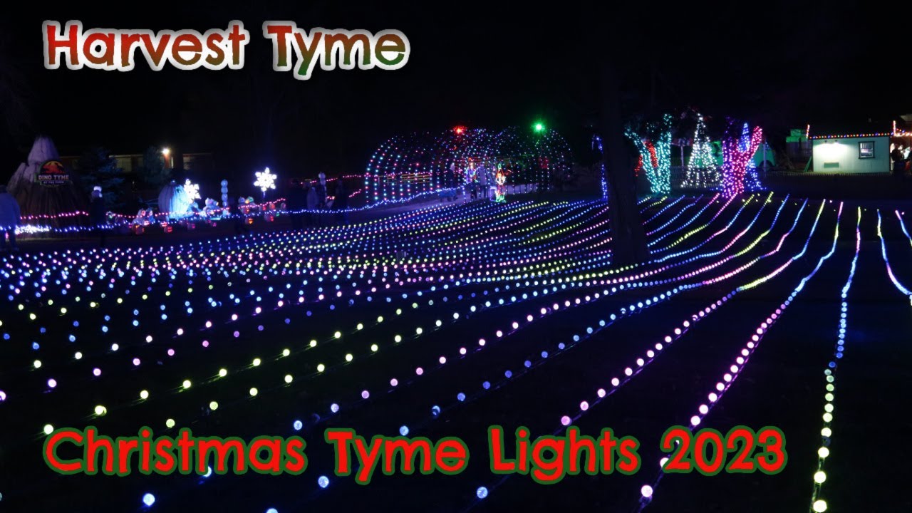 HARVEST TYME CHRISTMAS TYME LIGHTS 2023 YouTube
