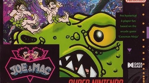 SNES Joe & Mac Video Walkthrough