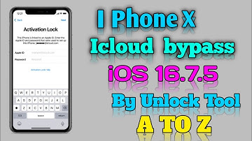 How To iPhone X iOS 16.5 Hello Screen iCloud Bypass By Unlock Tool