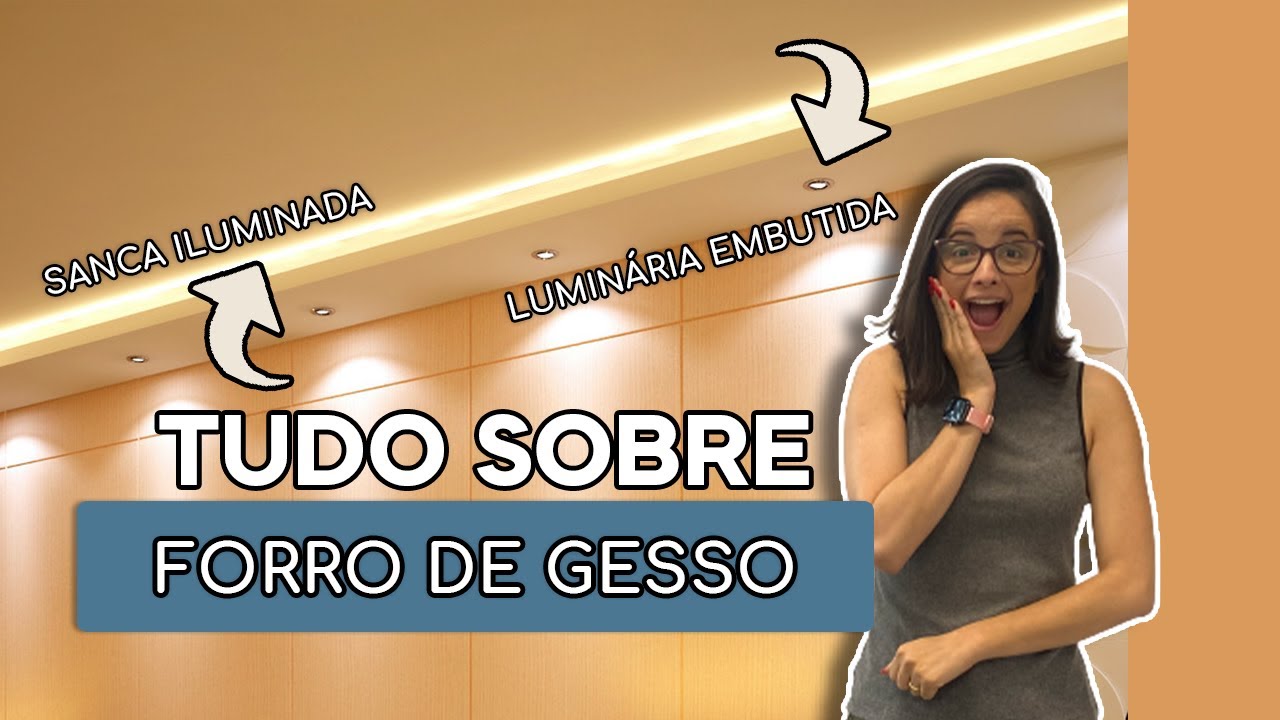 3 Tipos de FORROS de GESSO: Aprenda como escolher | Arquiteto BH - YouTube