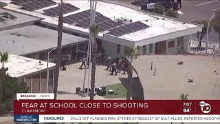 School placed on lockdown following deadly shooting at Islamic Center of San Diego