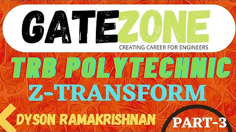 TRB POLYTECHNIC| TNEB AE | Z-TRANSFORM |  PART3