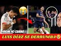 Luis Díaz's Unexpected Reaction to Hakimi's Injury 😱