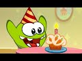 Om Nom Stories 💚 Birthday Party (Cut the Rope) Super-Noms 💚 Kedoo ToonsTV