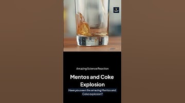The Science Behind the Mentos and Coke Explosion 💥 | #fiftywinsweekly  #scienceshorts  #facts