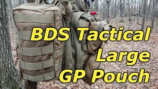 Large GP Pouch by BDS Tactical - The Well Rounded Everything Pouch